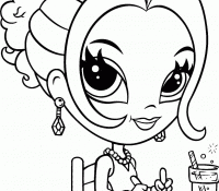 Lovely Barbie Mermaid Coloring Pages - Cartoons Coloring Pages ...