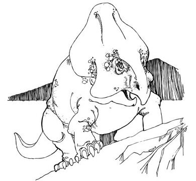 Protoceratops Cretaceous Period Dinosaur Coloring Page