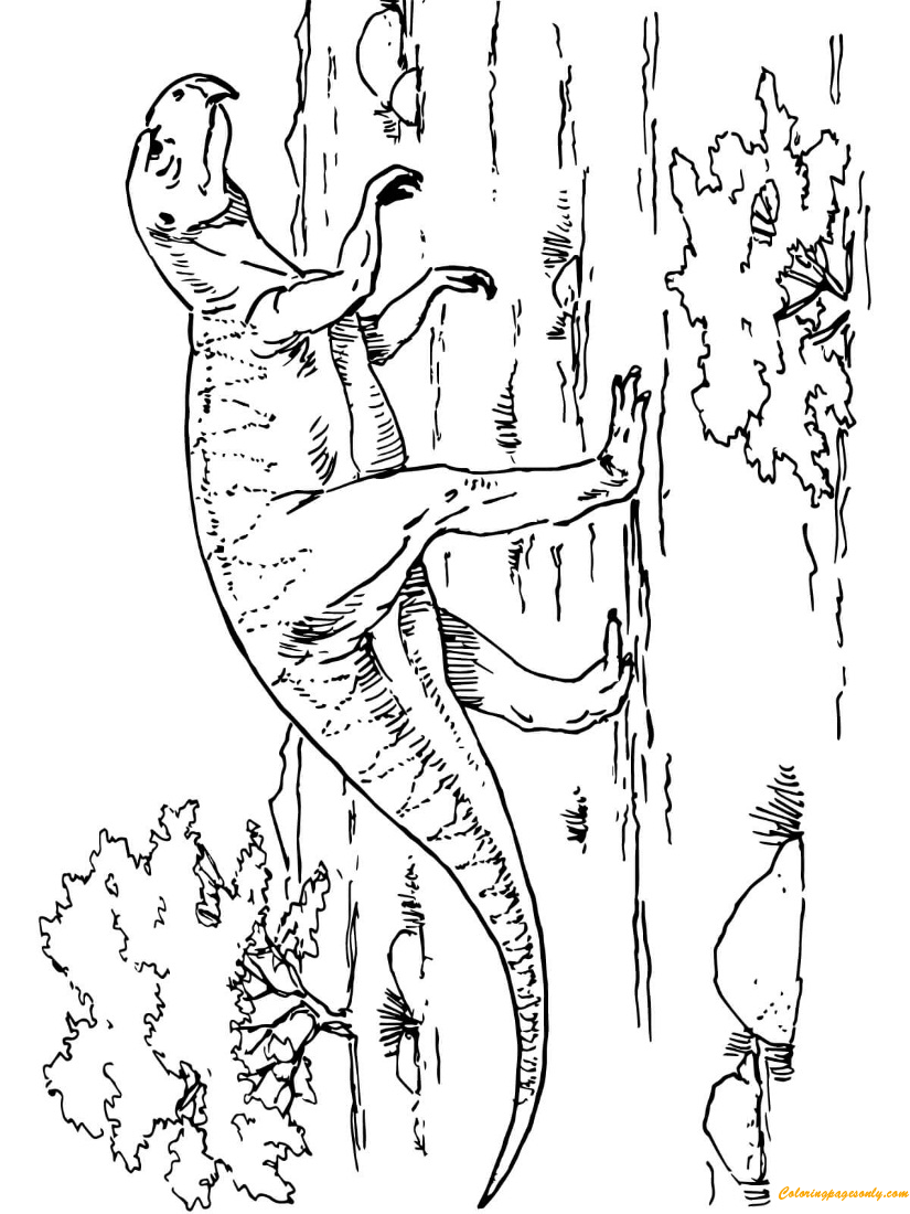 Psittacosaurus Ceratopsian Dinosaur from Ornithischian Dinosaurs