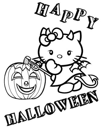 Download Hello Kitty In Ladybug Sute Coloring Page - Free Coloring Pages Online