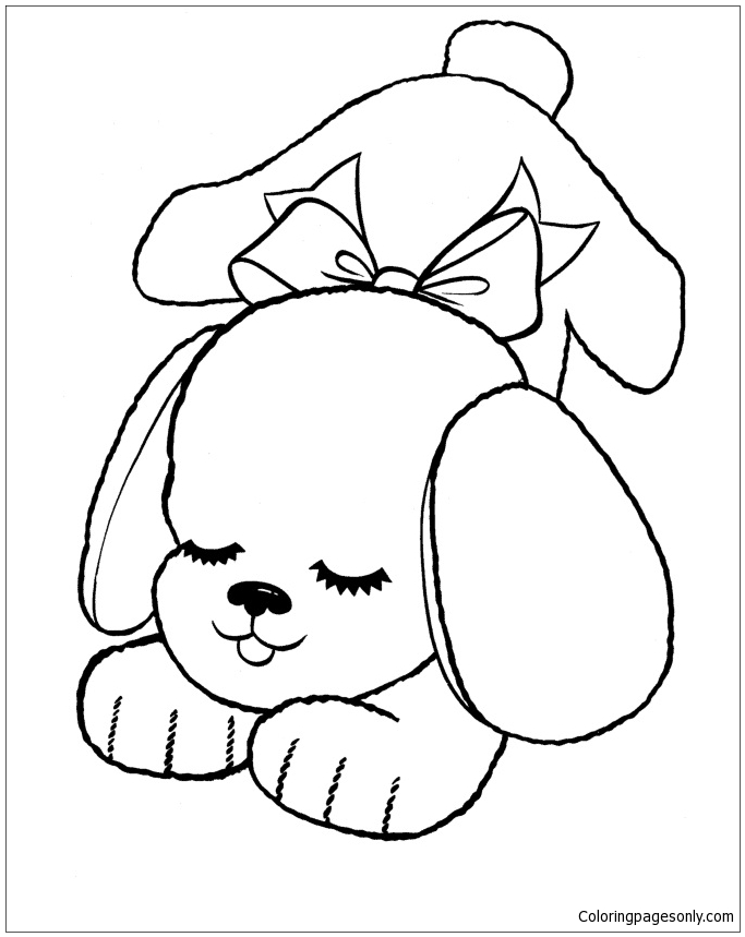 Puppy Cute 7 Coloring Pages