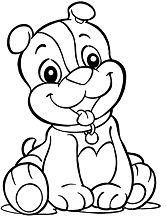 Puppy Dog 1 Coloring Page