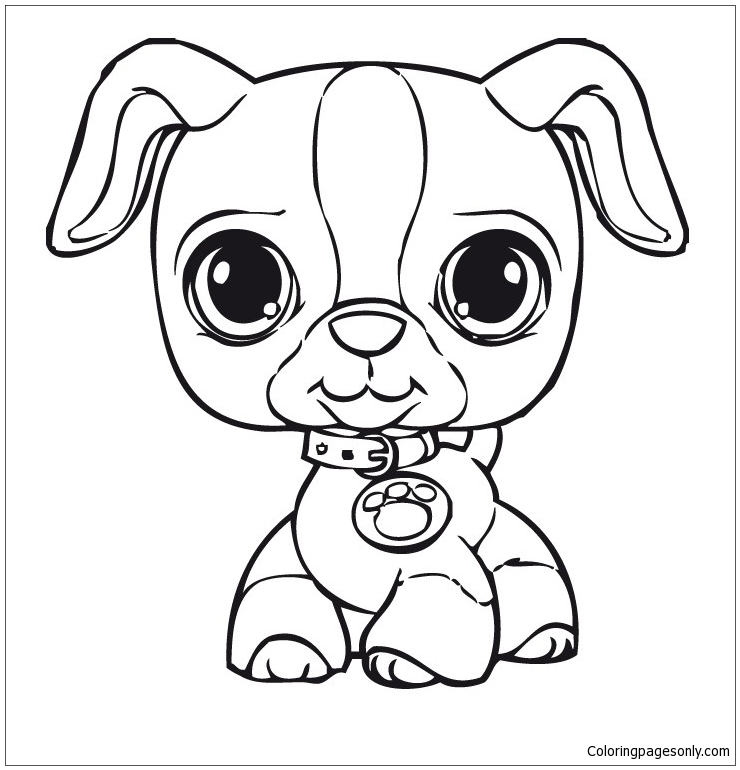 Puppy Dogs Coloring Page
