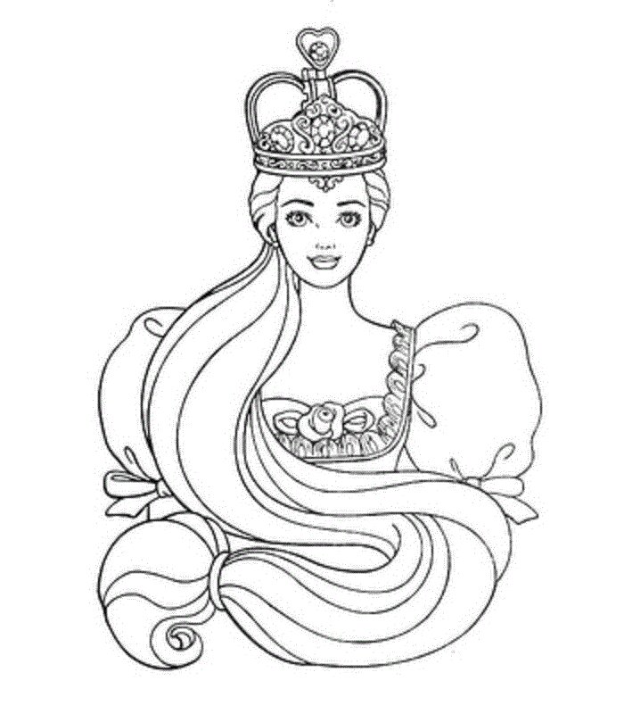 40 Princess Queen Coloring Pages Best
