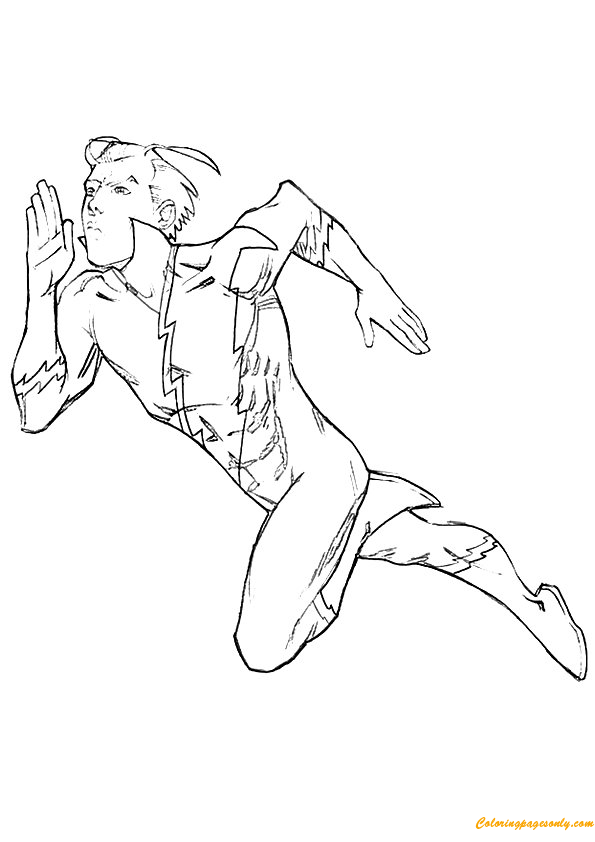 Download Quicksilver Avengers Coloring Page - Free Coloring Pages Online