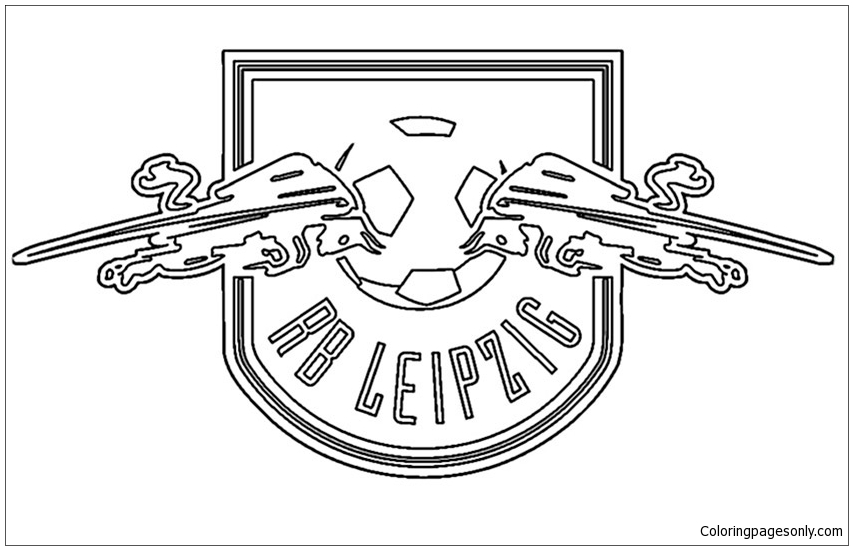 RB Leipzig Coloring Page