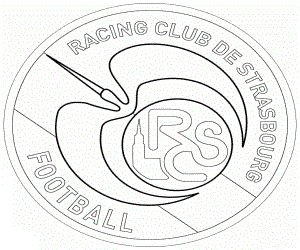 RC Strasbourg Alsace Coloring Page