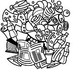 Recycling Search and Find Coloring Page