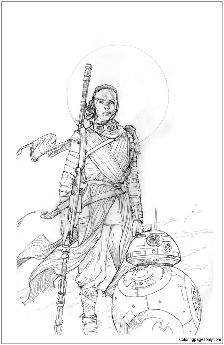 Rey Star Wars 1 da Personaggi di Star Wars