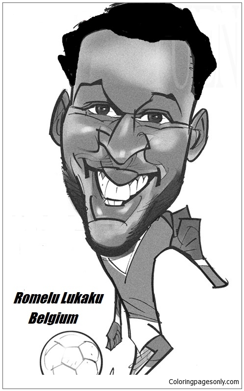 Romelu Lukaku-image 3 Coloring Pages