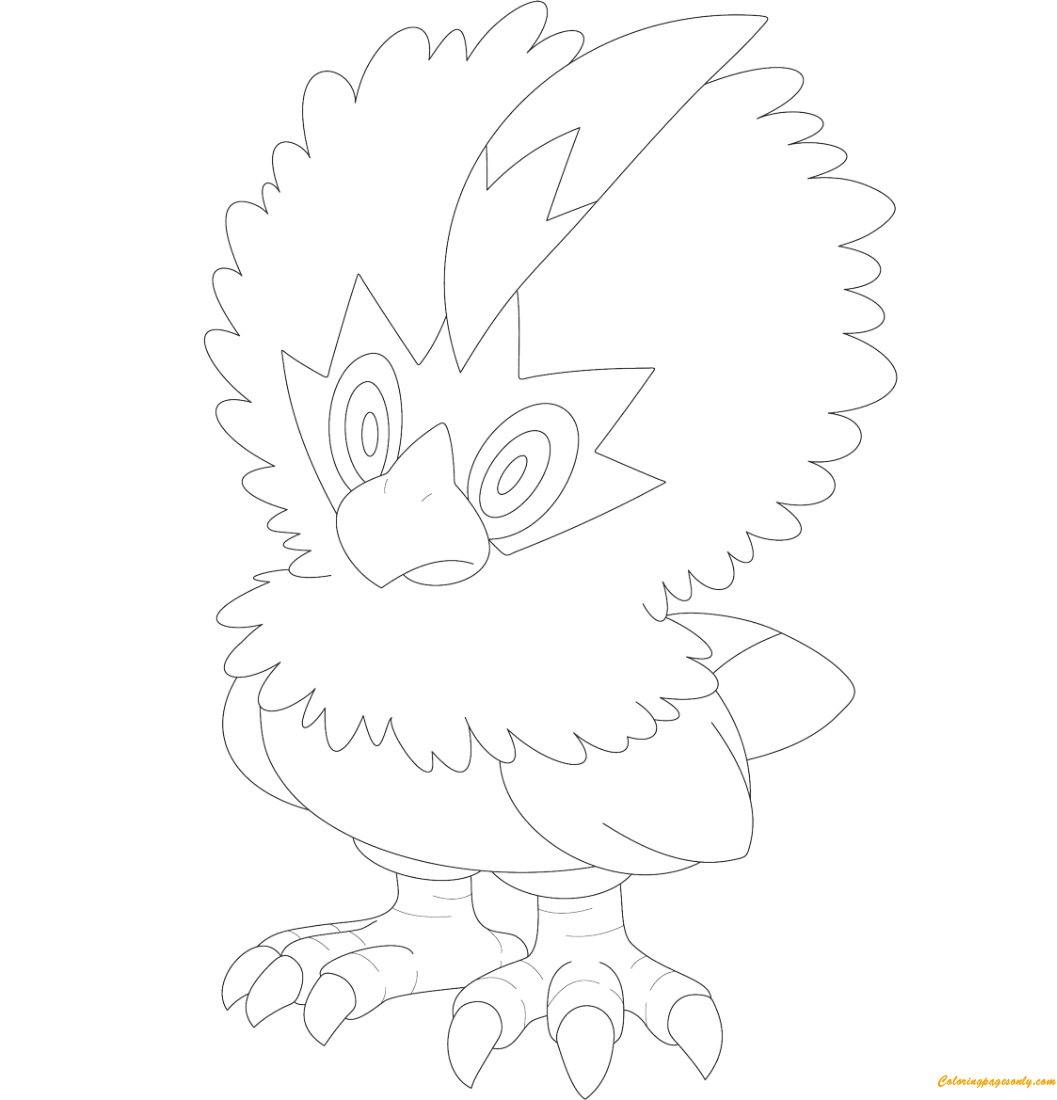 Pokemon Rufflet da Personaggi Pokemon