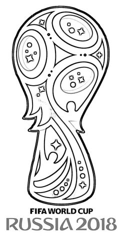 Russian Cup Illustrator Coloring Pages