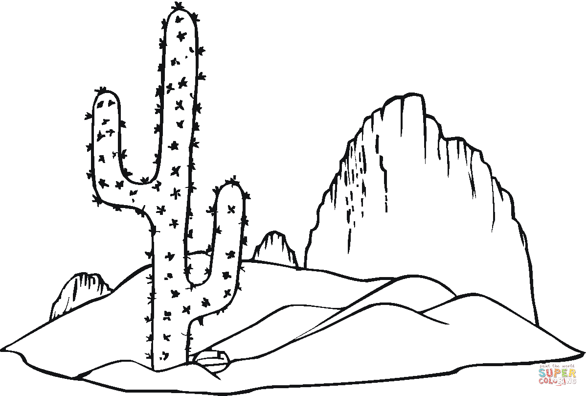 Cacto saguaro de Cactus