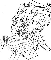 Sam Is In Danger Coloring Page