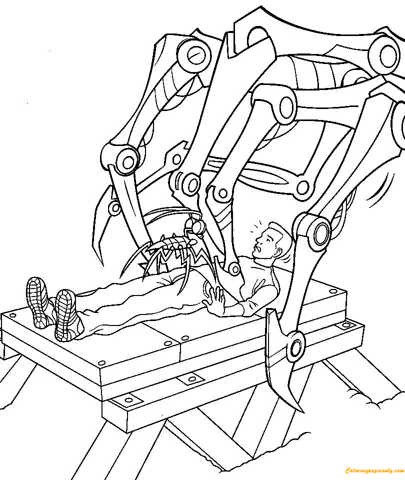 Sam Transformers Is In Danger Coloring Pages
