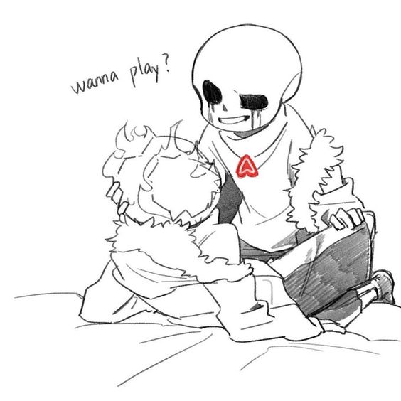 Sans Helps Others Coloring Pages