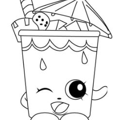 Sheet Work Shopkins Coloring Pages