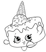 Shopkins – image 7 Coloring Page