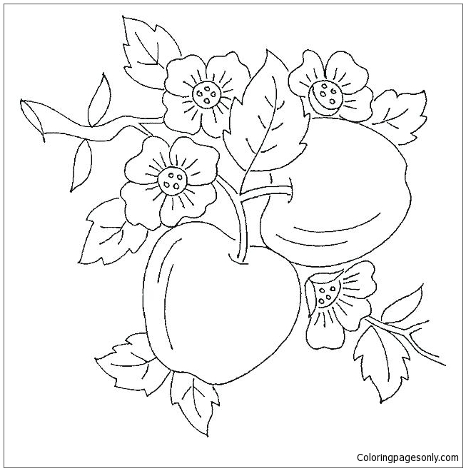 Flor de maçã Shopkins da Shopkins