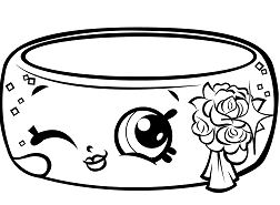 Shopkins Characters Wobbles 1 Coloring Pages