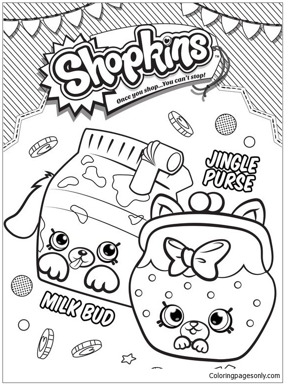 Shopkins Petkins 4 Coloring Pages