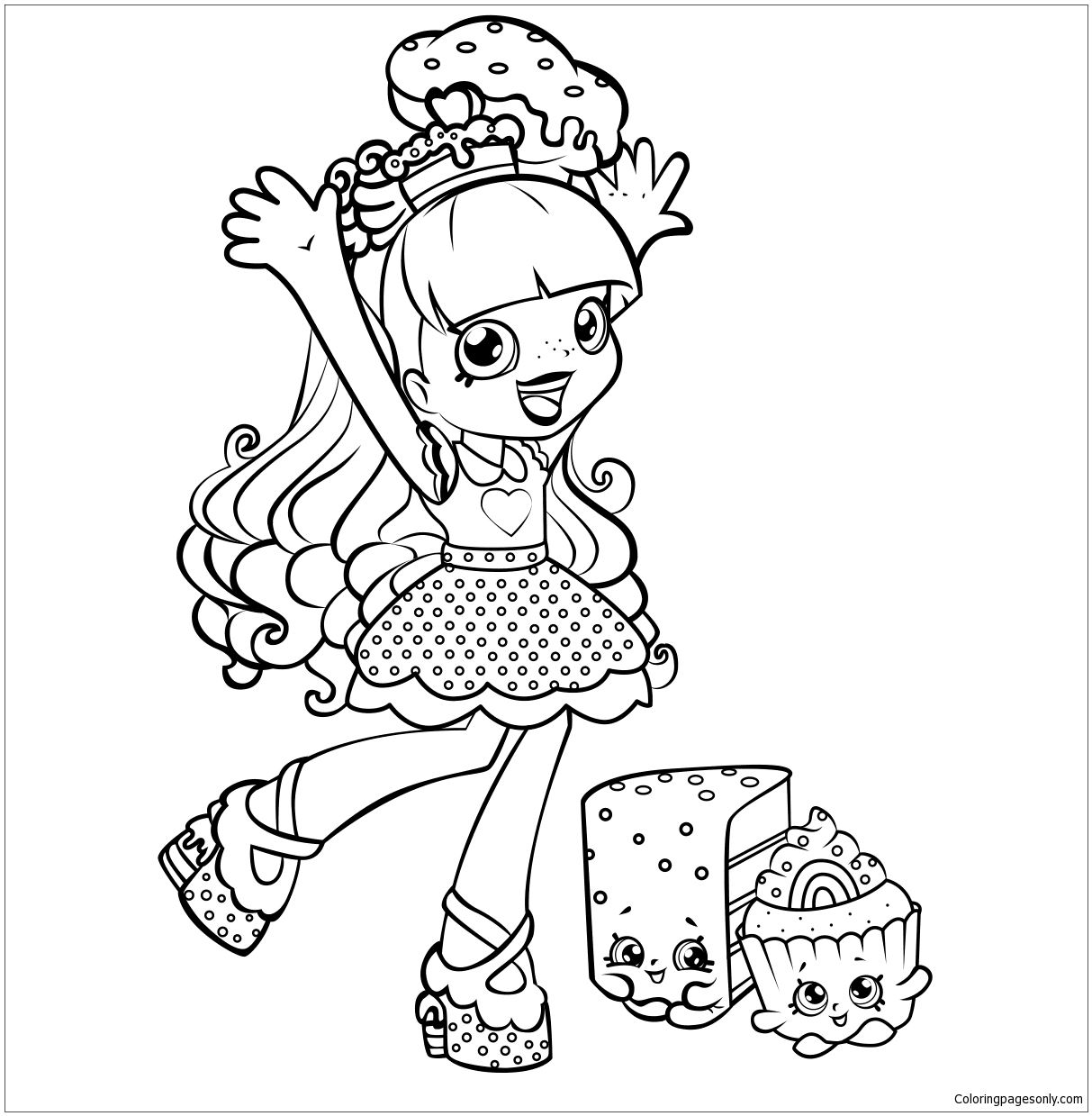 Shopkins Shoppies Coloring Pages Shopkins Coloring Pages Coloring Pages For Kids And Adults