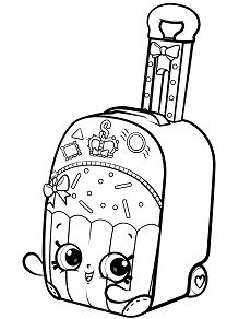 Shopkins World Vacation Coloring Pages