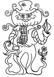 Silly Strawman Coloring Pages