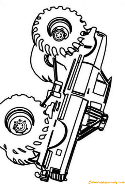 Coloriage Monster Truck