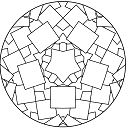 Simple mandalas Coloring Pages