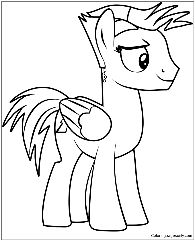 Sky Stinger from My Little Pony Coloring Page