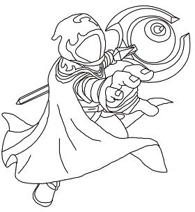 Skylanders Good Dot To Coloring Pages