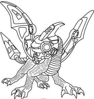 Skylanders Spyros Adventure Drobot From Skylanders Coloring Pages