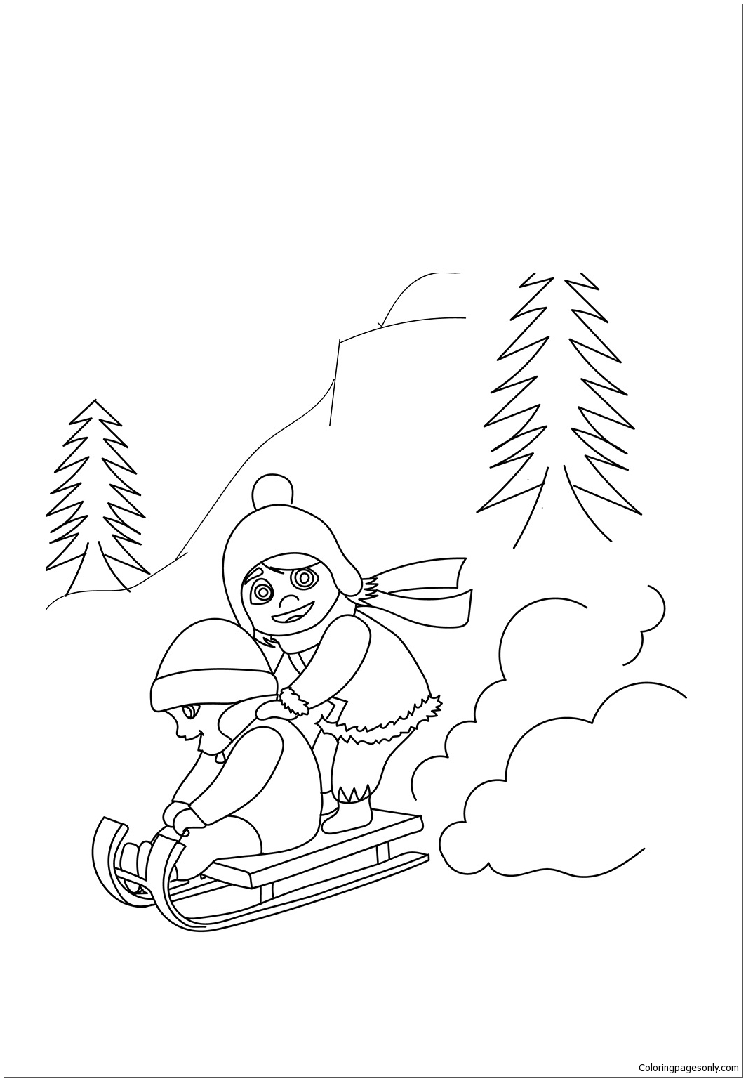 أوراق عمل التزلج من شتاء 2024