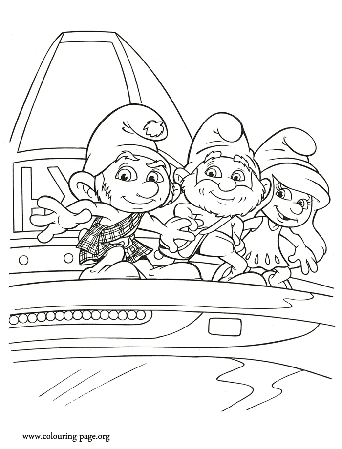 Smurfs 51 Coloring Page