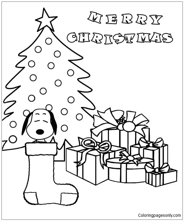 Snoopy Christmas Coloring Pages Christmas Coloring Pages Coloring Pages For Kids And Adults