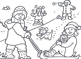 Winter Coloring Pages - ColoringPagesOnly.com