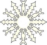 Snowflake 1 Coloring Pages