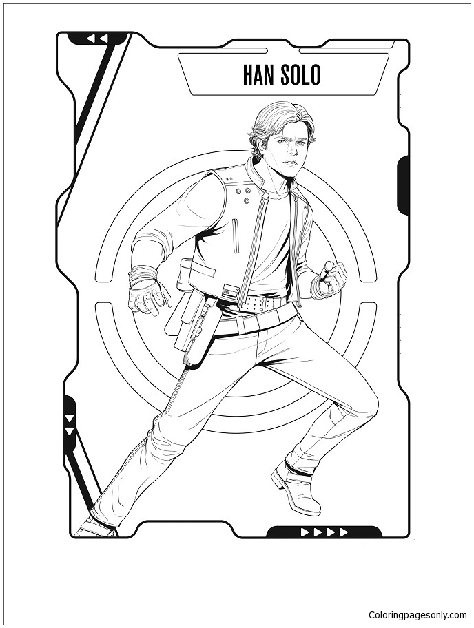 Solo: A Star Wars Story Coloring Pages - Cartoons Coloring Pages
