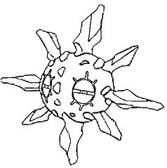 Solrock Pokemon Coloring Pages