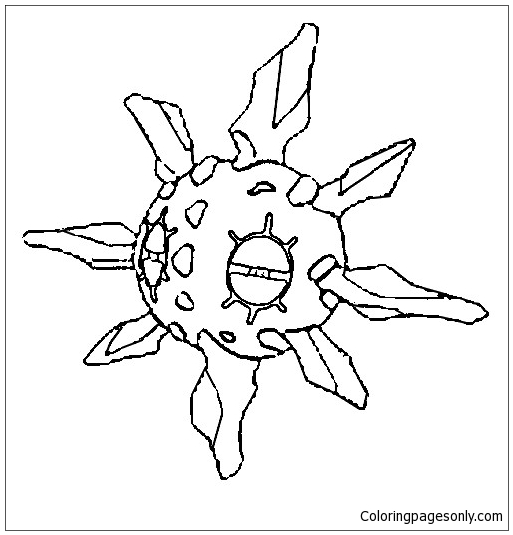 Solrock Pokemon Coloring Pages