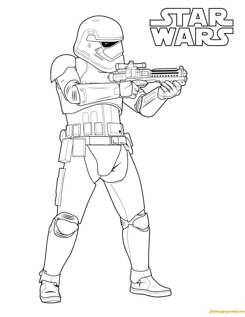 Sormtrooper Coloring Pages