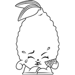 Sour Lemon Shopkins Coloring Pages