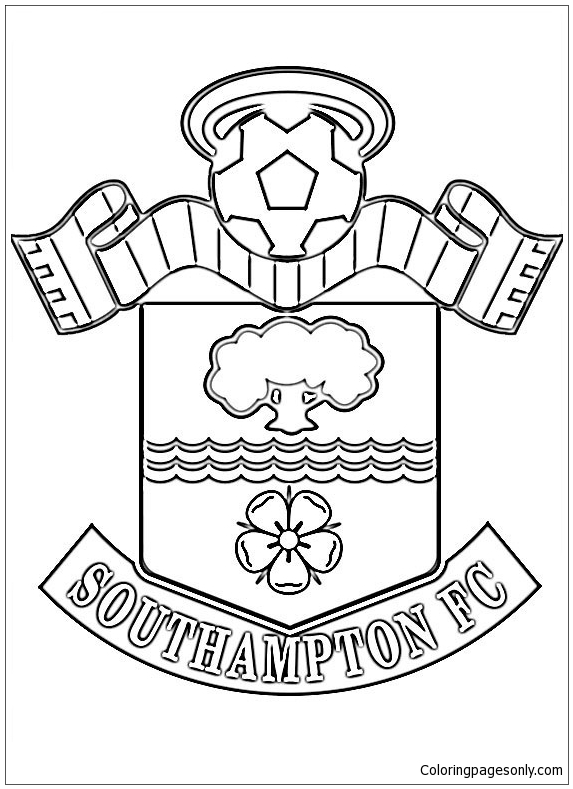 Southampton FC aus England, Logos der Premier-League-Mannschaft