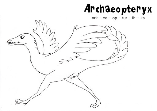 Spellingsnaam van dinosaurus uit Archaeopteryx