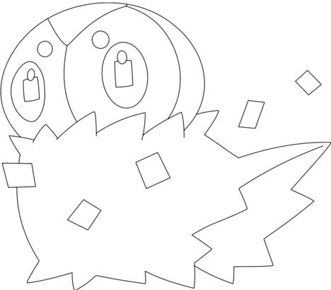 Spewpa Pokemon Coloring Pages