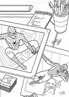 Spiderman 20 Coloring Page