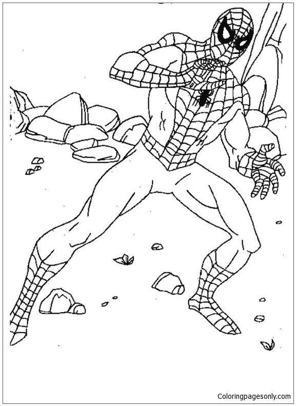 Spiderman 26 Coloring Pages