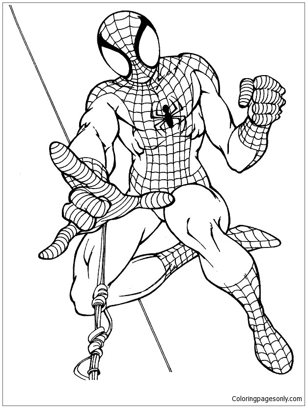 Spiderman Coloring Pages - Coloring Pages For Kids And Adults