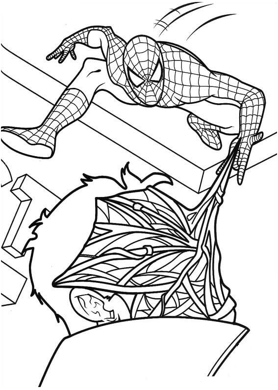 Spiderman 37 Coloring Pages